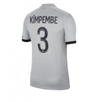 Paris Saint-Germain Presnel Kimpembe #3 Fotballklær Bortedrakt 2022-23 Kortermet